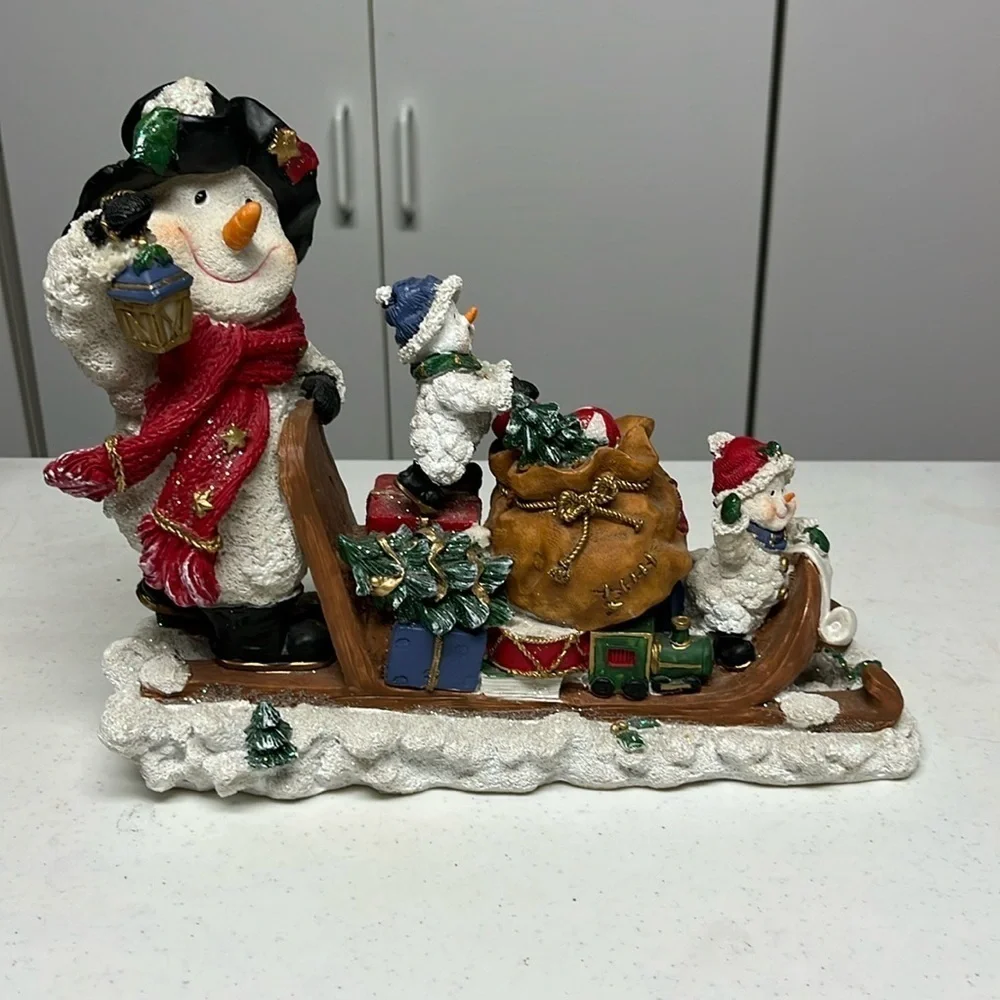 Snowmen in the Snow Figure